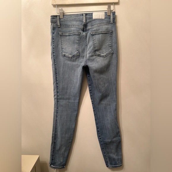 Pistola Jeans: High-rise Tuxedo Stripe Skinny Jeans in SIZE 27 - Picture 2 of 9